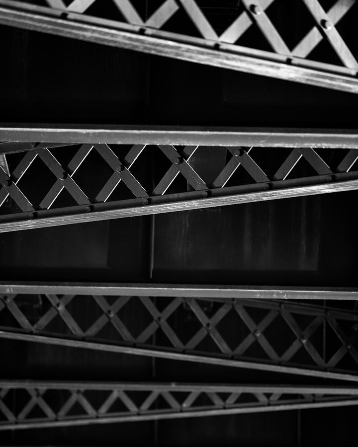 Chicago Abstract Black and White 3 Photograph by Matt Hammerstein