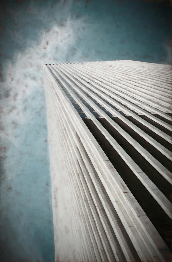 Chicago Photograph - Chicago Abstract Painterly by Mary Bedy