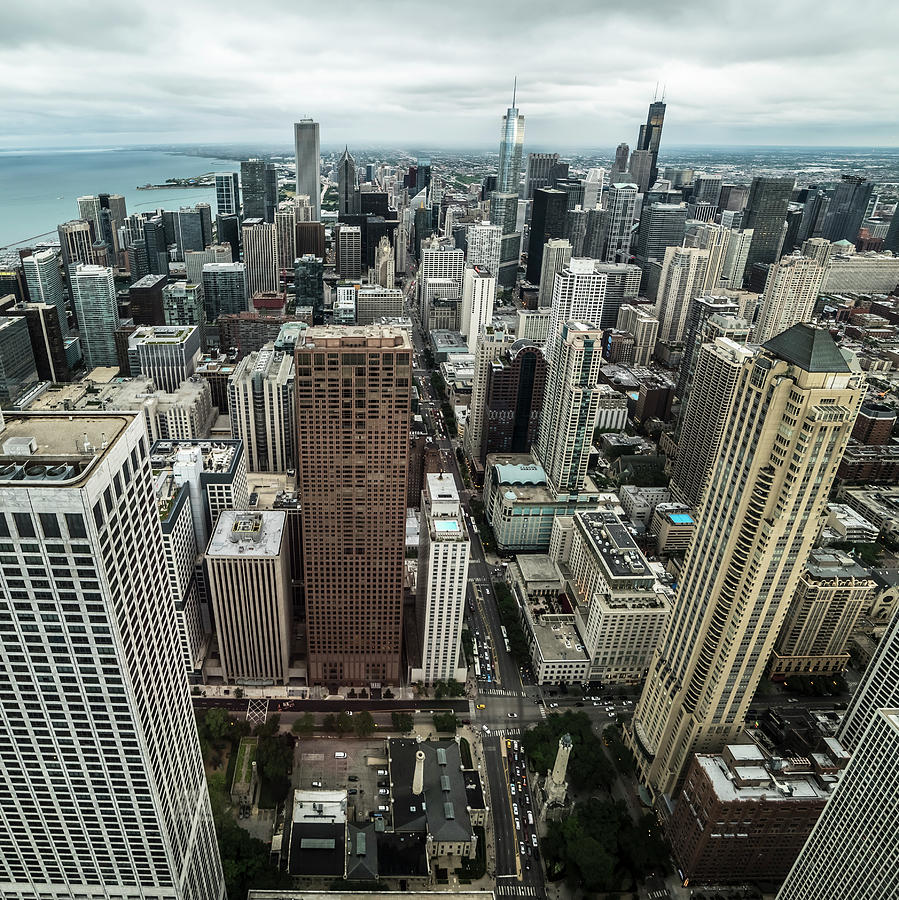 Chicago Aerial Photograph by Ryan Heffron