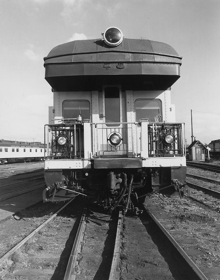 Chicago Photograph - Chicago and North Western Business Car by Chicago and North Western Historical Society