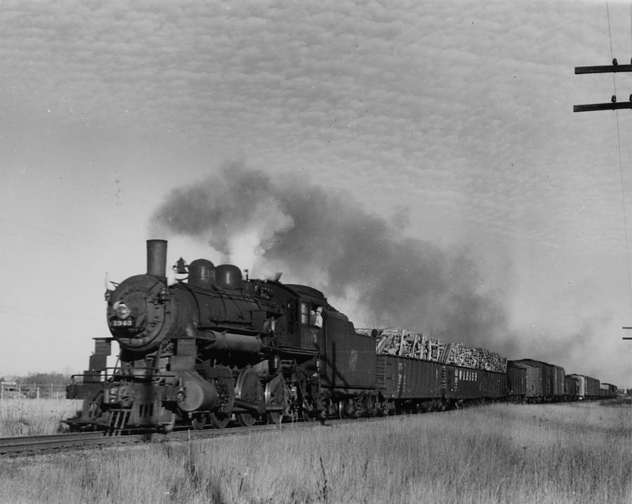 Chicago and North Western Railway Engine 1343 Photograph by Chicago and North Western Historical Society