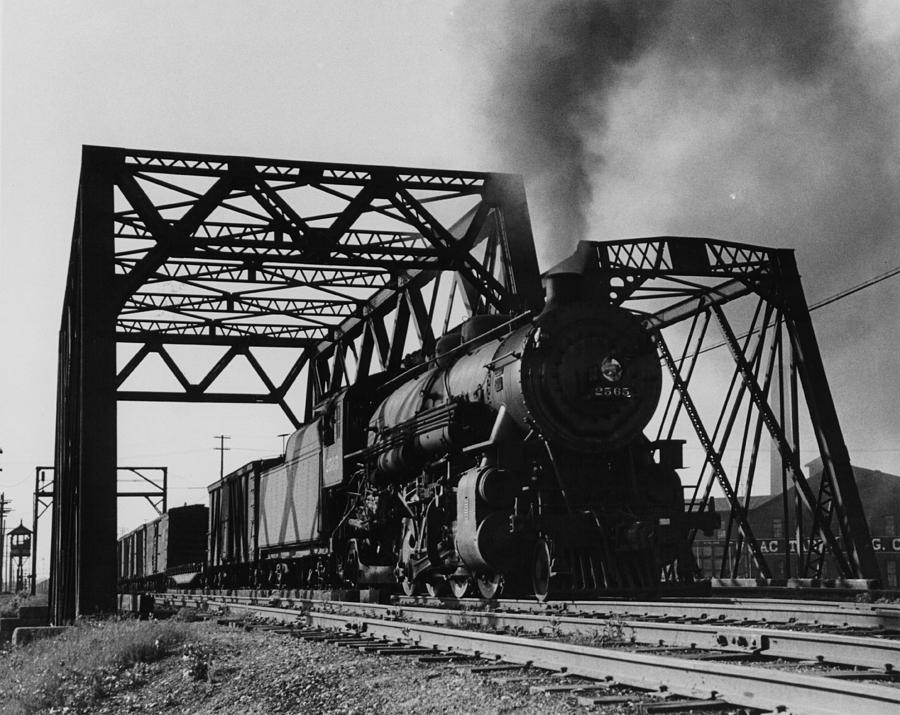 Steam Engine 2565  Photograph by Chicago and North Western Historical Society