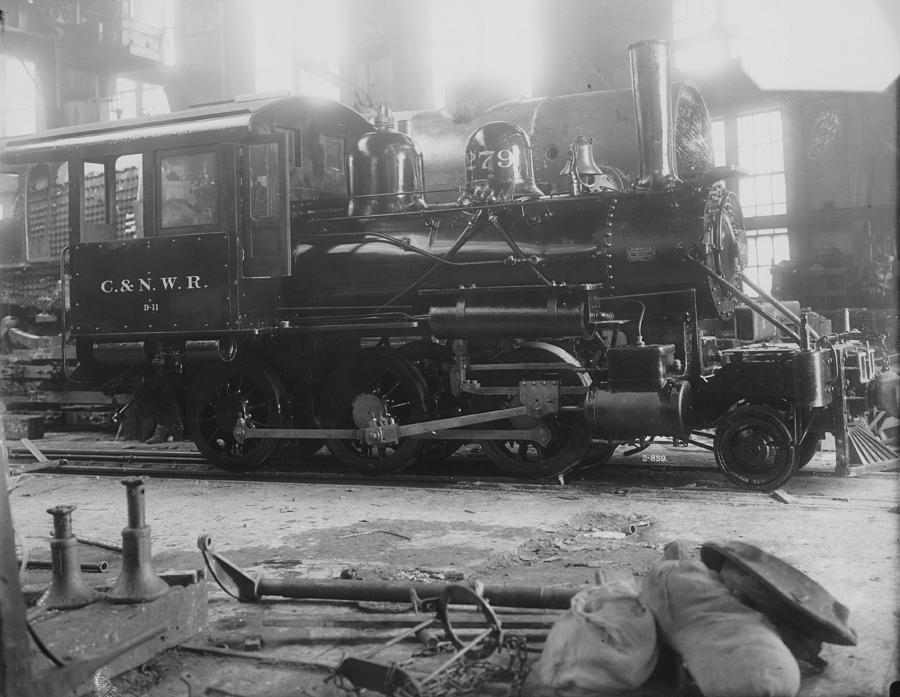 Chicago And North Western Steam Engine - 1963  Photograph by Chicago and North Western Historical Society