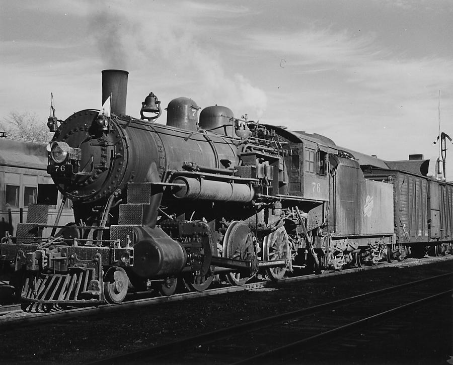 Pulling Freight in South Dakota - 1952 Photograph by Chicago and North Western Historical Society