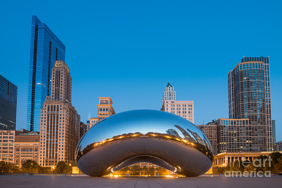 Architecture Photograph - Chicago Bean  by Michael Ver Sprill
