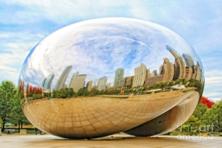 Chicago Bean Photograph by Edward Fielding