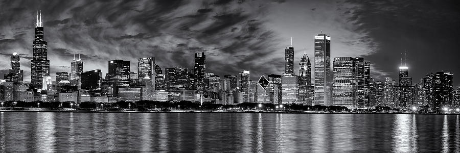 Chicago Black and White Photograph by Matt Hammerstein