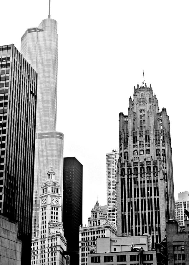 Chicago City Scape Photograph by Mary Pille | Fine Art America