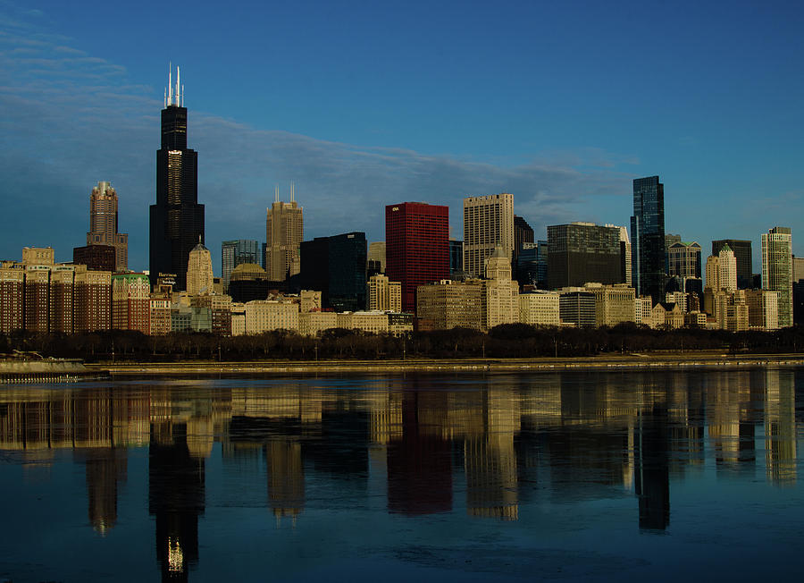 Chicago City View Photograph by Miguel Winterpacht