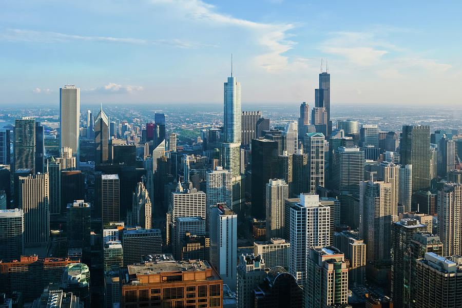 Chicago Cityscape Photograph by Kyle Hanson