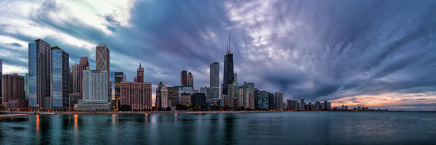 Chicago Cloudscape Photograph by Raf Winterpacht