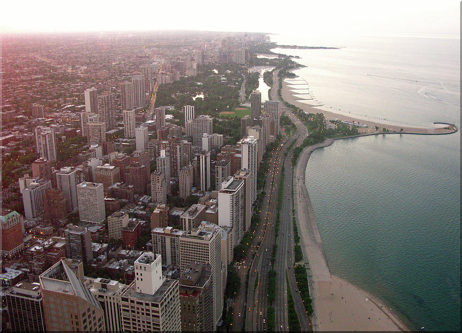 Chicago Photograph - Chicago Coastline by Brittany Horton