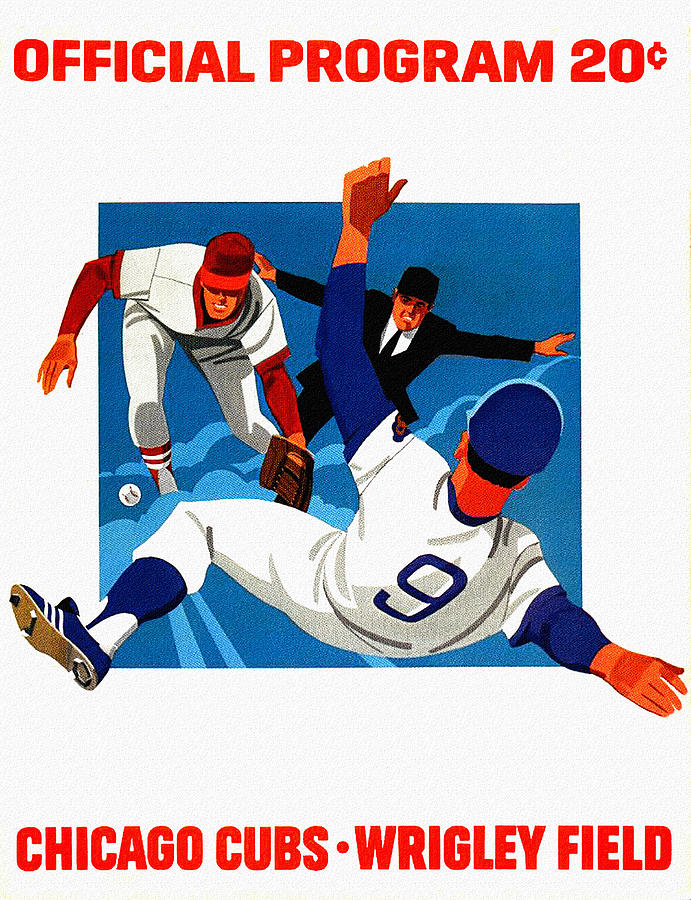 1970 Chicago Cubs Artwork: Aluminum Wall Art