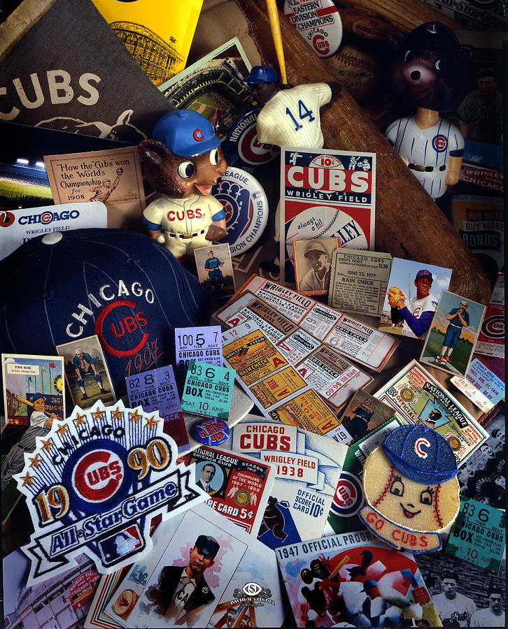 cubs world series memorabilia