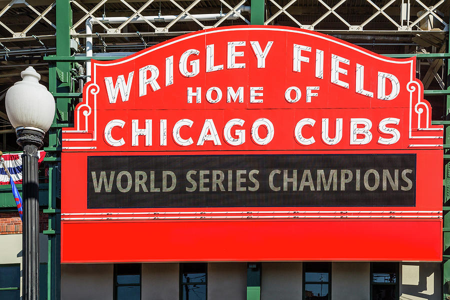 Chicago Cubs World Series Champions Photograph by Lindley Johnson