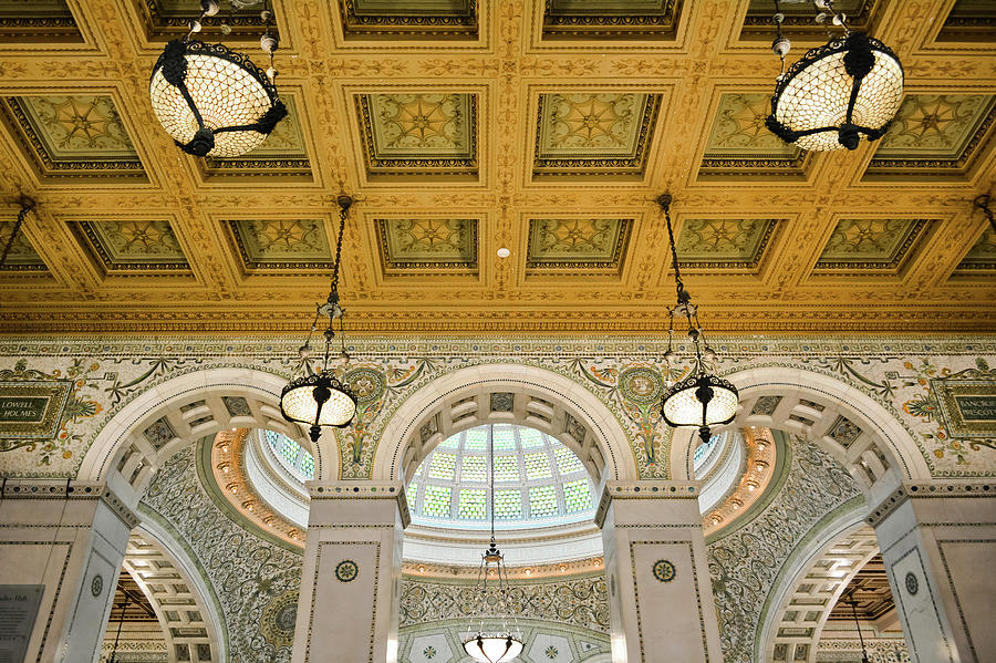 Chicago Cultural Center Photograph by Kyle Hanson