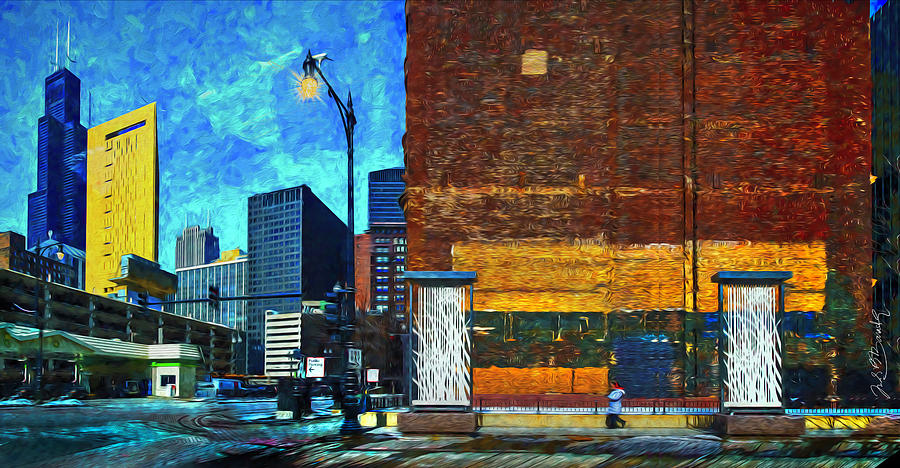 Chicago Enchantment Painting by Judith Barath