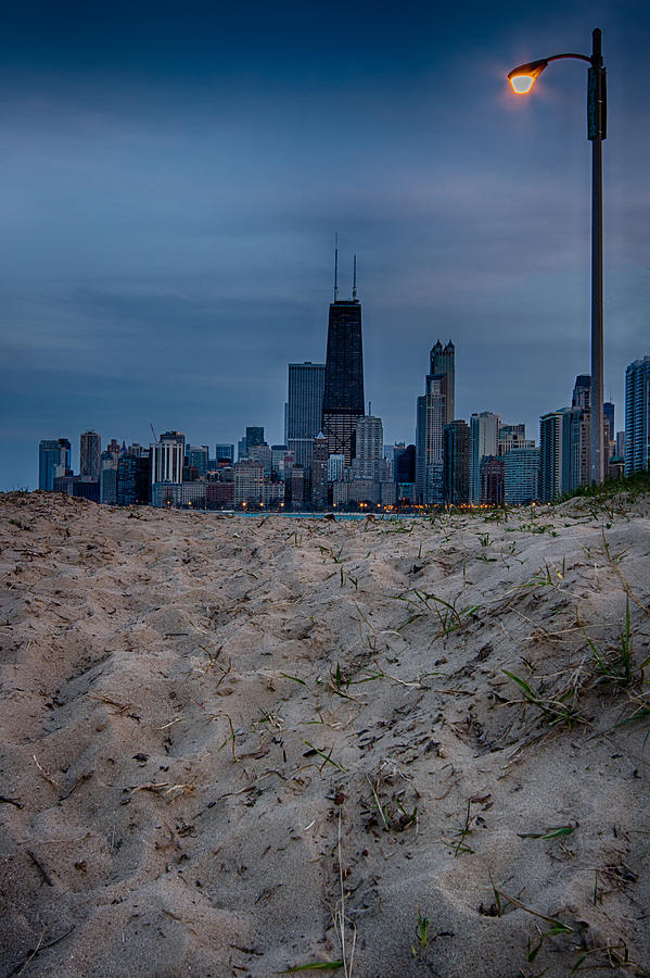 Chicago Photograph - Chicago from North Avenue Beach by Mike Burgquist