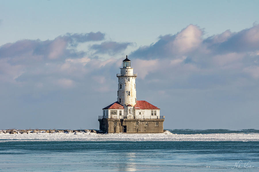 Chicago Harbor Lighthouse Photograph by Framing Places