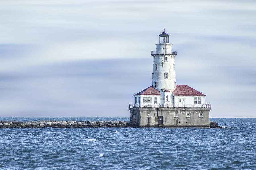Chicago Harbor Lighthouse Photograph by Tammy Chesney