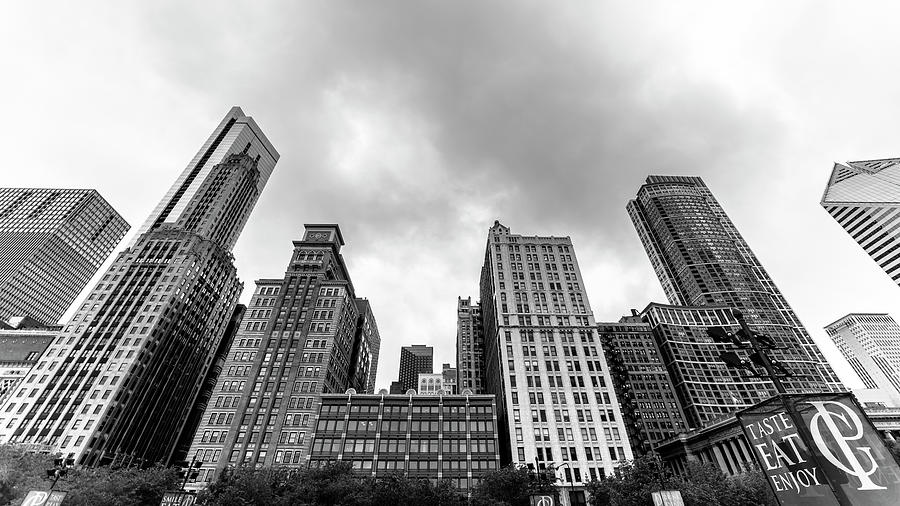 Chicago highrise Photograph by Ryan Heffron