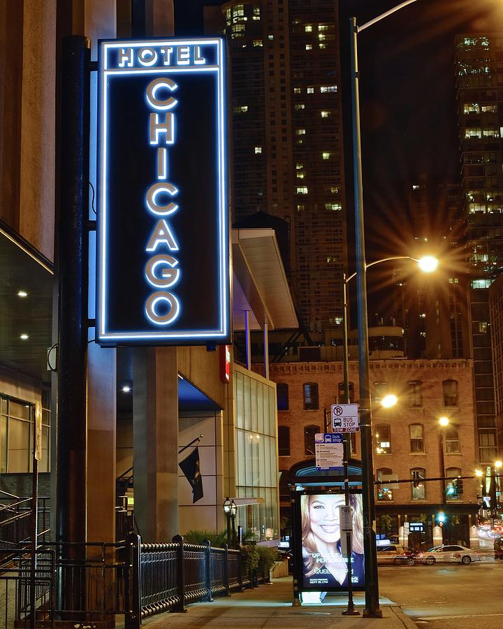 Chicago Hotel Photograph by Frozen in Time Fine Art Photography