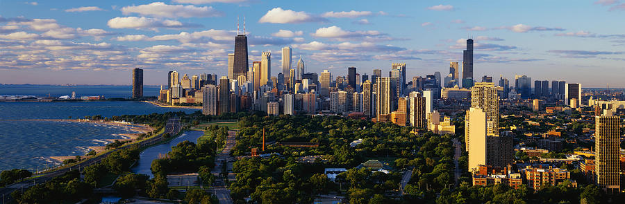 Chicago Photograph - Chicago Il by Panoramic Images