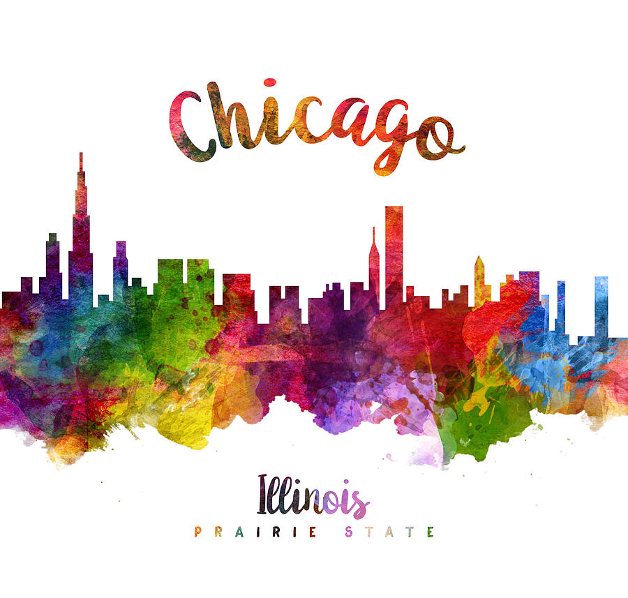 Chicago Painting - Chicago Illinois 23 by Aged Pixel