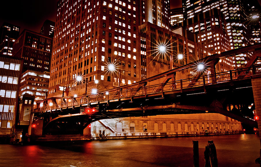 Chicago in Extreme Photograph by Linda Unger