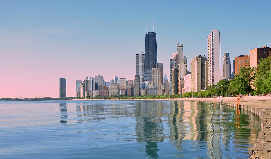 Chicago Lakefront Photograph by Lenore Holt-Darcy