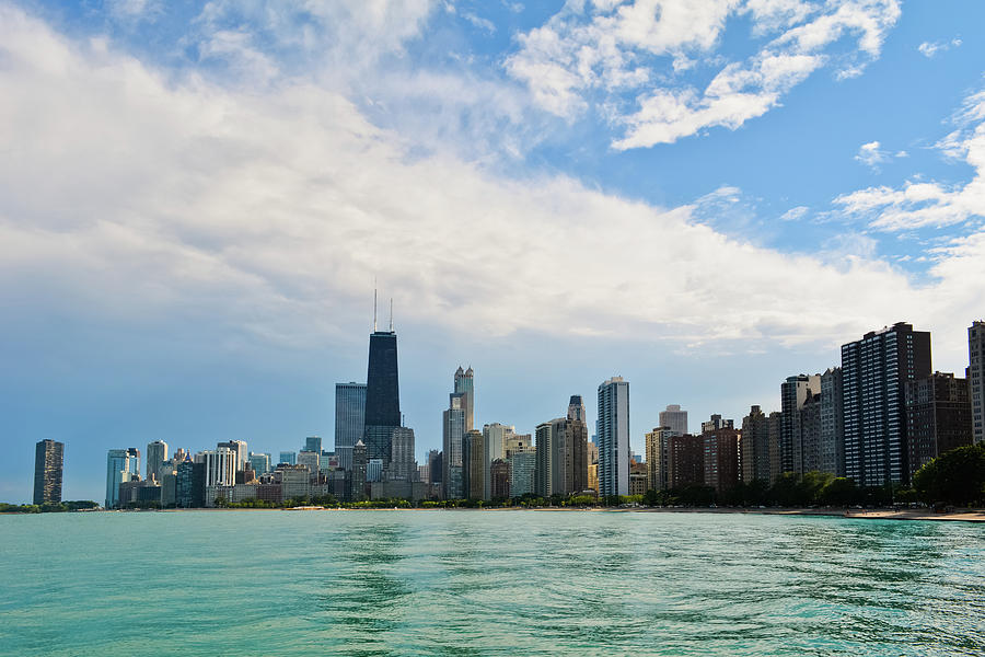 Chicago Lakeshore Skyline Photograph by Kyle Hanson