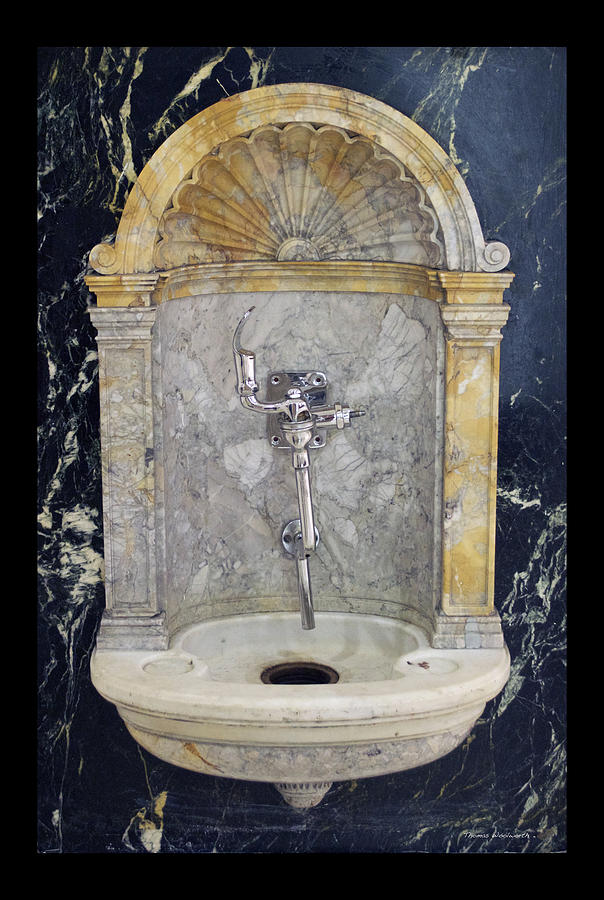 Chicago Marshall Fields 1907 Drinking Fountain Vertical Photograph by ...