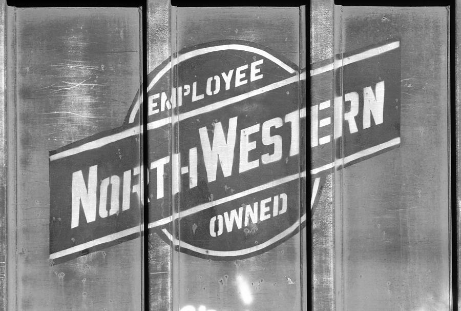 Chicago Northwestern BW 3 Photograph by Joseph C Hinson