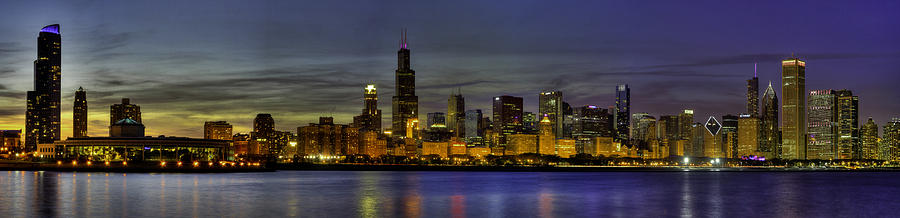 Chicago Panorama Photograph by John Hewitt - Fine Art America