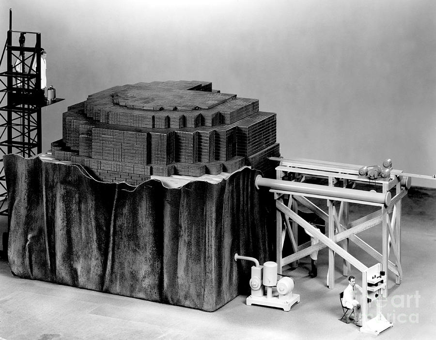 Chicago Pile-1, Scale Model Photograph by Science Source