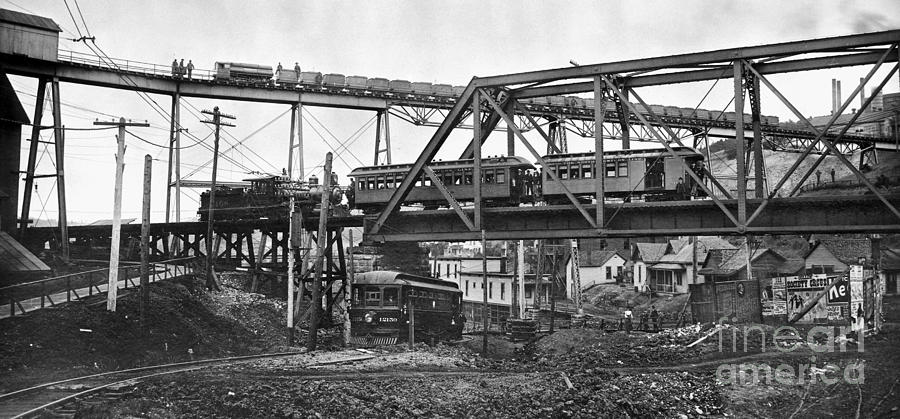Chicago: Railroads, 1906 Photograph by Granger