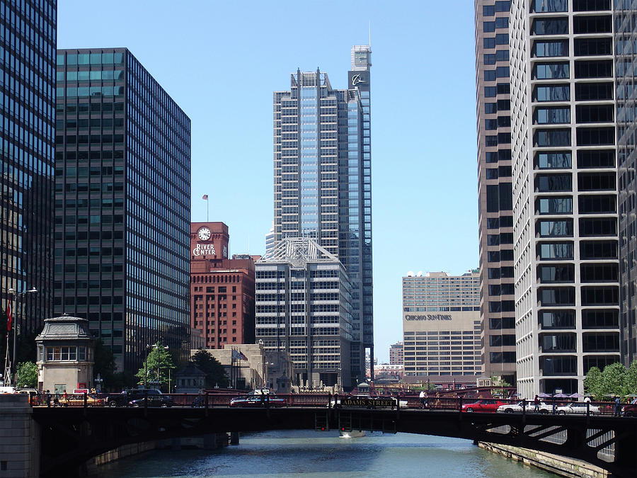 Chicago River 00235  Photograph by DiDesigns Graphics