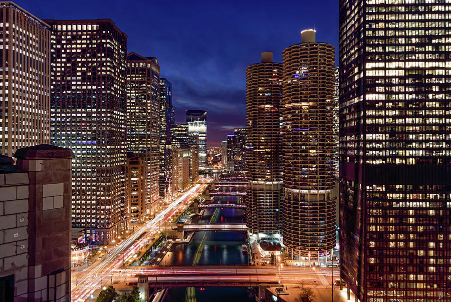 Chicago River Photograph by Patrice Bilesimo - Fine Art America