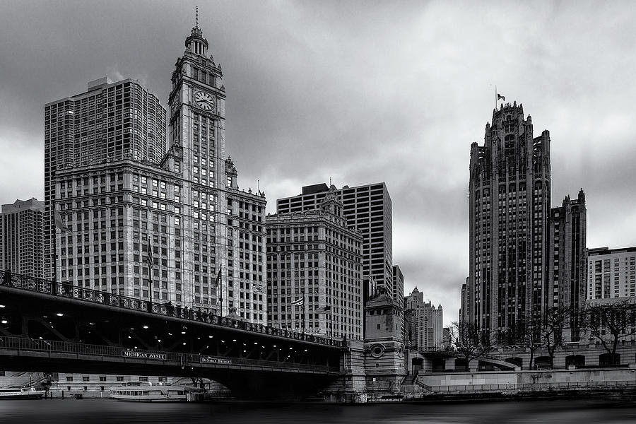 Chicago River Scene Photograph by Andrew Soundarajan