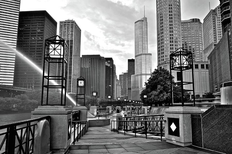 Chicago Riverwalk 2016 Photograph by Frozen in Time Fine Art Photography