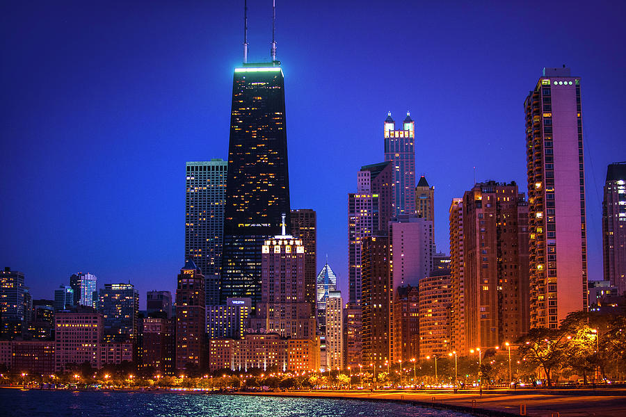 Chicago Shoreline Skyscrapers Photograph by Judith Barath