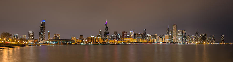 Chicago Skyline 2 Photograph by David Downs