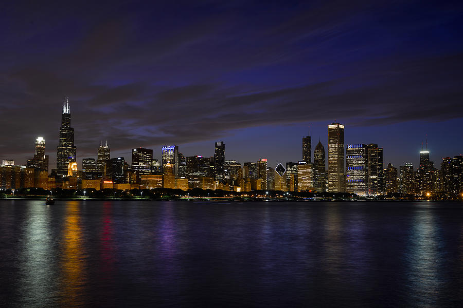 Chicago Skyline 2015 Photograph by Donald Schwartz - Pixels