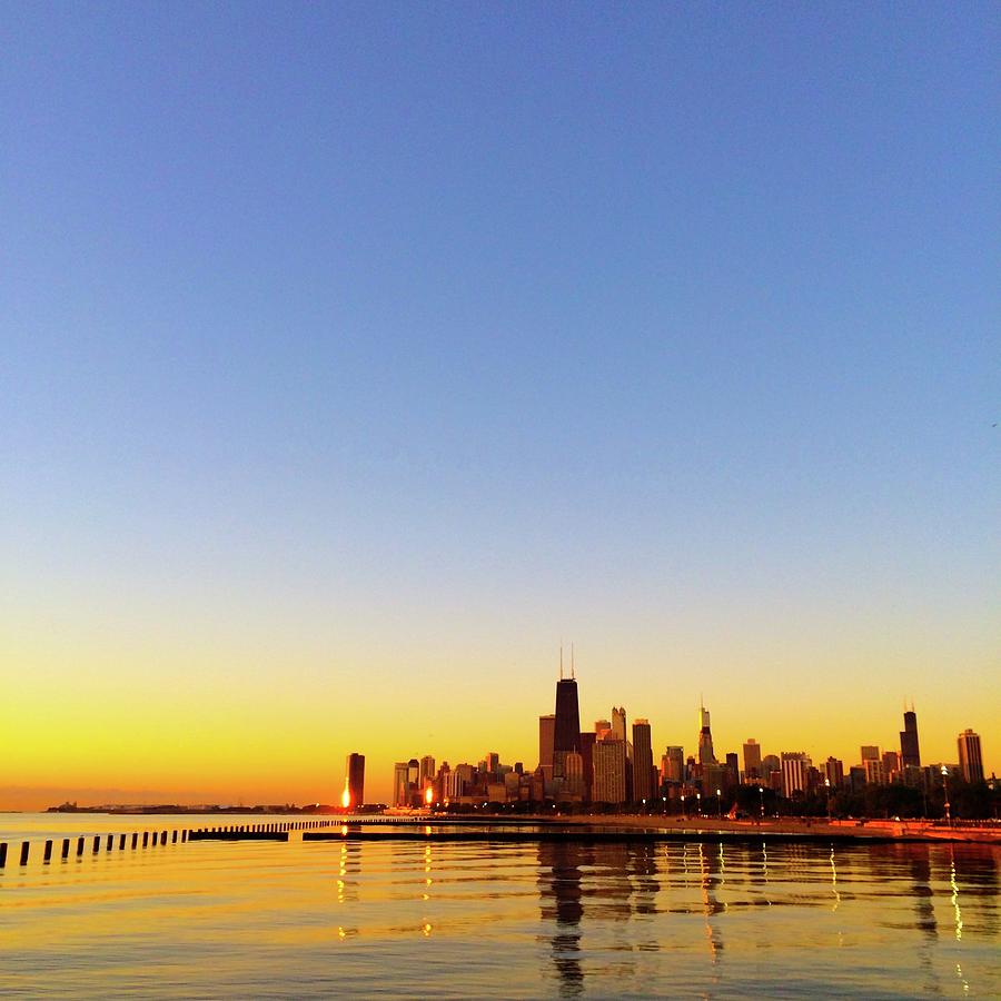 Chicago Skyline Photograph by Benjamin Hinz - Fine Art America