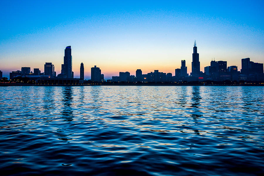 Chicago Skyline Photograph by Britten Adams