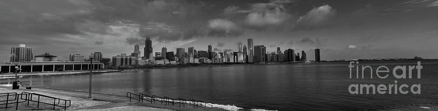 Chicago Skyline from Adler Photograph by David Bearden
