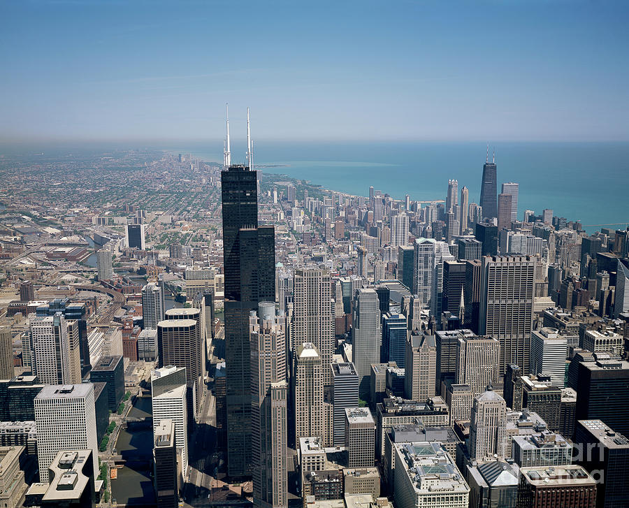 Chicago Skyline Photograph by Granger