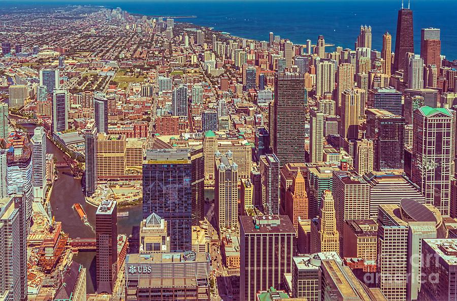 Chicago skyline Photograph by Izet Kapetanovic