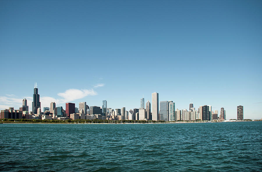 Chicago Skyline Photograph by John Black