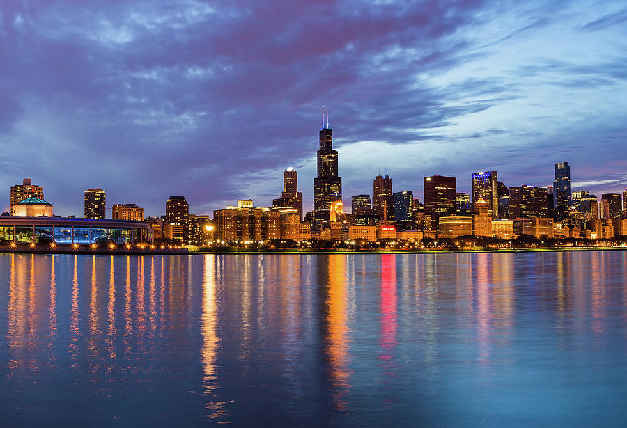 Chicago Skyline Photograph by Kevin Sun - Fine Art America